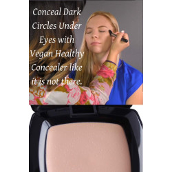 Ageless Derma Camoufleur Mineral Makeup Cream Under Eye Concealer Deep, No Paraben made in USA, Not Tested on Animals