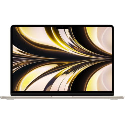 Apple notebook MacBook Air de 13 polegadas: Chip M2 da Apple com CPU de oito núcleos e GPU de oito núcleos, de 256 GB SSD - Meia-noite