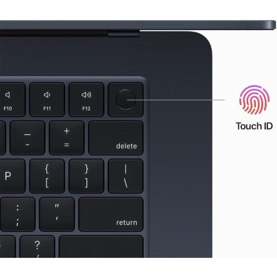 Notebook MacBook Air (2023) Apple com chip M2: tela Liquid Retina de 15,3 polegadas, 8GB GB de RAM, SSD de de 256 GB GB, teclado retroiluminado, câmera FaceTime HD de 1080p e Touch ID. (Starlight)
